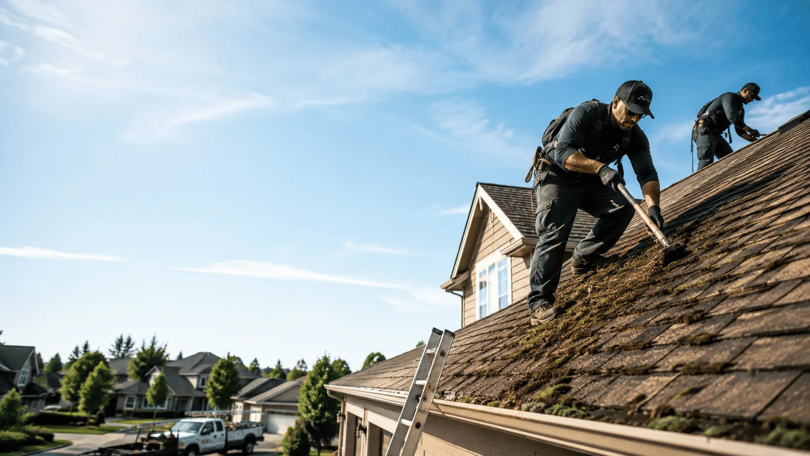 Roof Moss Removal in Centerpoint, IN near me